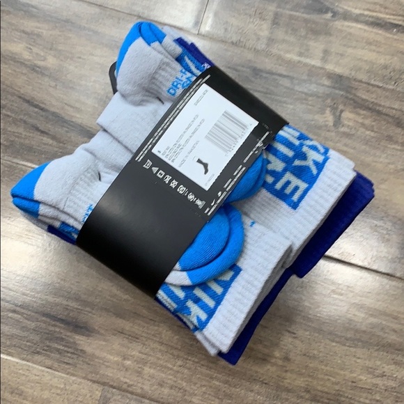 NIKE EVERYDAY CUSHIONED CREW SOCKS YTH 3Y-5Y - Picture 4 of 16